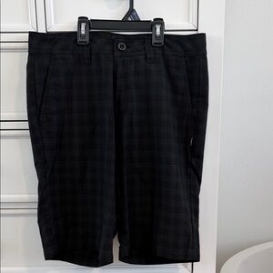 O'Neill Men's Dark Plaid Shorts